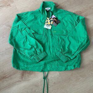 Diane von Furstenburg x Target Green Windbreaker